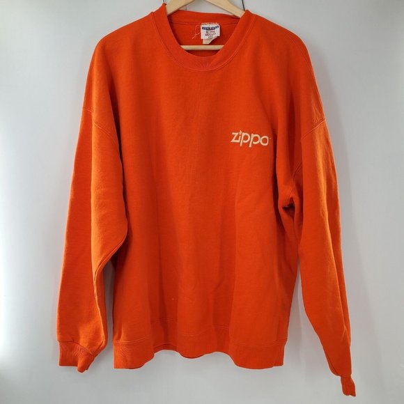 VTG Super Sweats Mens 3XG‎ Zippo Sweatshirt - Picture 1 of 4